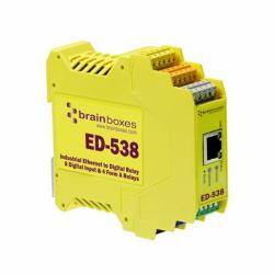 Brainboxes ED-538 groupe électrogène Jaune 