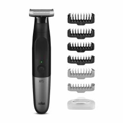 Braun Series X XT5200 Rasoir à grille Tondeuse Noir, Métallique 