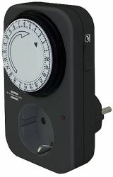 Brennenstuhl 24 h Timer MZ 20 Black - 24 hour Timer MZ 20 - Warranty: 12M