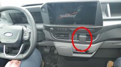 Brodit Proclip: Ford Transit Custom - 2024-26/Tourneo Custom - 2024-26,Volkswagen T7 Trans./Caravelle T7 2025-26 - Warranty: 12M