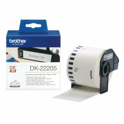 Brother DK-22205 ruban d'étiquette Noir sur blanc 