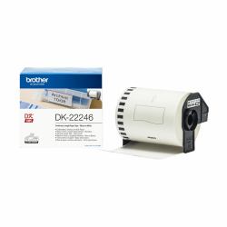 Brother DK-22246 ruban d'étiquette Noir sur blanc 