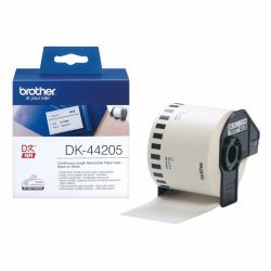 Brother DK-44205 ruban d'étiquette Noir sur blanc 