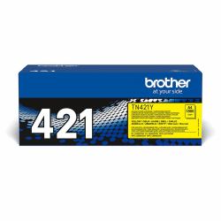 Brother TN-421Y - Cartouche de toner originale – Jaune 