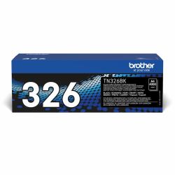 Brother TN-326BK - Cartouche de toner originale à haut rendement – Noir 