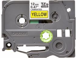 Brother TZE-631 ruban d'étiquette Noir sur jaune 