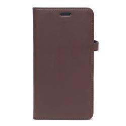 Buffalo coque de protection pour téléphones portables 16,5 cm [6.5"] Étui avec portefeuille Marron 