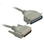 C2G 3m IEEE-1284 DB25/MC36 Cable câble parallèle Gris 