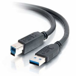 C2G 1m USB 3.0 câble USB USB A USB B 4,8 Gbit/s Noir 
