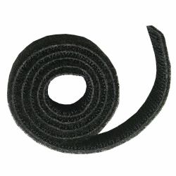 C2G 7.6m Hook and Loop Cable Wrap range-câbles et serre-câbles Noir 