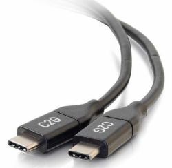 C2G 1,8 M CÂBLE USB-C VERS USB-C 2.0 MÂLE VERS MÂLE [5A] 