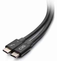 C2G 0,8 m [2.5ft] Câble Thunderbolt™ 4 USB-C® [40 Gbits/s] 