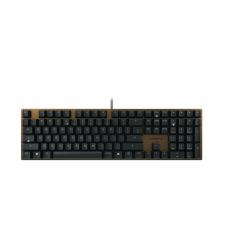 CHERRY KC 200 MX clavier Universel USB QWERTY Anglais Noir, Bronze  - Version UK