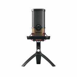 CHERRY UM 9.0 PRO RGB Noir, Cuivre Microphone de table 