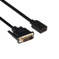 CLUB3D DVI to HDMI 1.4 Cable M/F 2m/6.56ft Bidirectional 