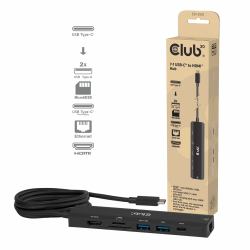 CLUB3D Hub USB-C® vers HDMI™ 7-1 