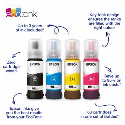 CTS Epson 104 EcoTank Black ink bottle 