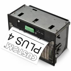 CUSTOM PLUS4 imprimante pour étiquettes Transfert thermique 204 x 204 DPI 70 mm/sec Avec fil 