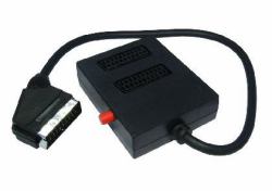 Cables Direct 1SB2S répartiteur vidéo SCART 