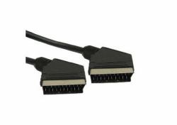 Cables Direct 5m SCART Câble SCART SCART [21-pin] Noir 