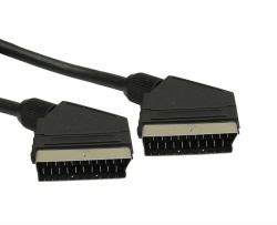 Cables Direct 1SS-15 Câble SCART 15 m SCART [21-pin] Noir 