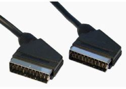 Cables Direct 2SS-03 Câble SCART 3 m SCART [21-pin] Noir 