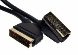Cables Direct 2SSP-05 Câble SCART 5 m SCART [21-pin] Noir 