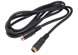 Cables Direct S-Video 5m câble S-video S-Video [4-pin] Noir 