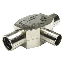 Cables Direct 3-COAXFMFMTL séparateur ou commutateur de câbles Argent 