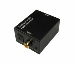 Cables Direct 4OPT-401 convertisseur audio Noir 