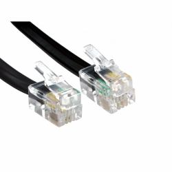 Cables Direct 88BCD-102K câble de téléphone 2 m Noir 
