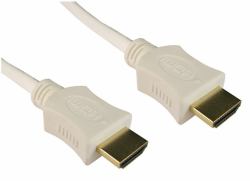 Cables Direct HDMI, 5m câble HDMI HDMI Type A [Standard] Blanc 