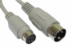Cables Direct AD-303 câble de clavier/souris Beige 0,15 m 