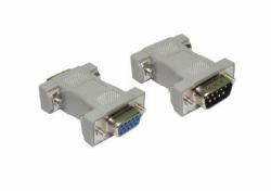 Cables Direct AD-421 changeur de genre de câble DB9 HD15 Gris 