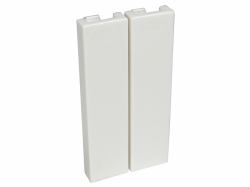 Cables Direct AV-MODQBLANK Plaque de commutation et obturateur Blanc 
