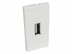 Cables Direct AV-MODUSBA prise de courant USB Blanc 