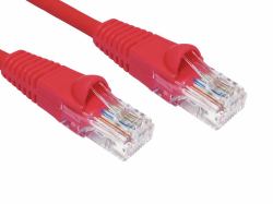Cables Direct Cat6, 15m câble de réseau Rouge U/UTP [UTP] 