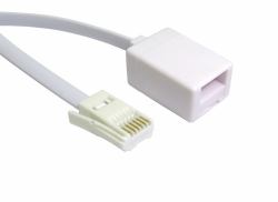 Cables Direct BT-005 câble de téléphone 3 m Blanc 