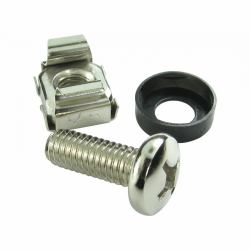 Cables Direct 50 PACK OF M6 CAGE NUTS