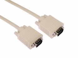 Cables Direct CDEX-268 câble VGA 25 m VGA [D-Sub] Blanc 