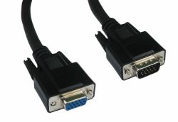 Cables Direct CDEX-803K câble VGA 3 m VGA [D-Sub] Noir 