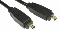 Cables Direct 3m firewire 4 Pin - 4 Pin 4-p Noir 