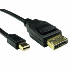 Cables Direct CDLMDP8K-02MK câble DisplayPort 2 m Mini DisplayPort Noir 
