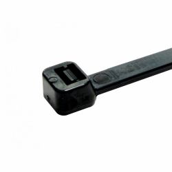 Cables Direct CDL 200mm x 4.8mm Black Tie-100PK