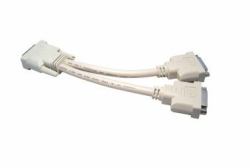 Cables Direct DV-188/1.8 câble DVI 1,8 m DVI-D 2 x DVI-D Blanc 