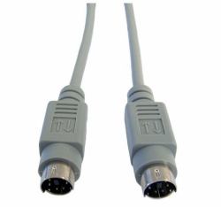 Cables Direct EX-100 câble PS/2 3 m 6-p Mini-DIN Gris 