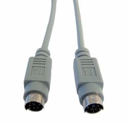 Cables Direct EX-101 câble PS/2 3 m 6-p Mini-DIN Gris 