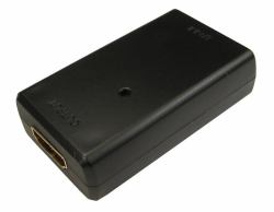 Cables Direct HD-RP001A extension audio/video Répéteur AV Noir 
