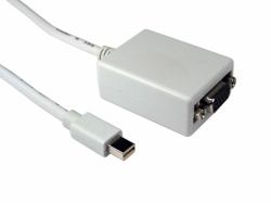 Cables Direct Mini DP/VGA 3m Mini DisplayPort VGA [D-Sub] Blanc 