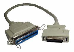 Cables Direct IE-201 câble parallèle Gris 0,5 m 